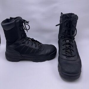 Bates Boots Womens Sz 7.5 M E02700 Military Combat Tactical Sport Side Zip Black